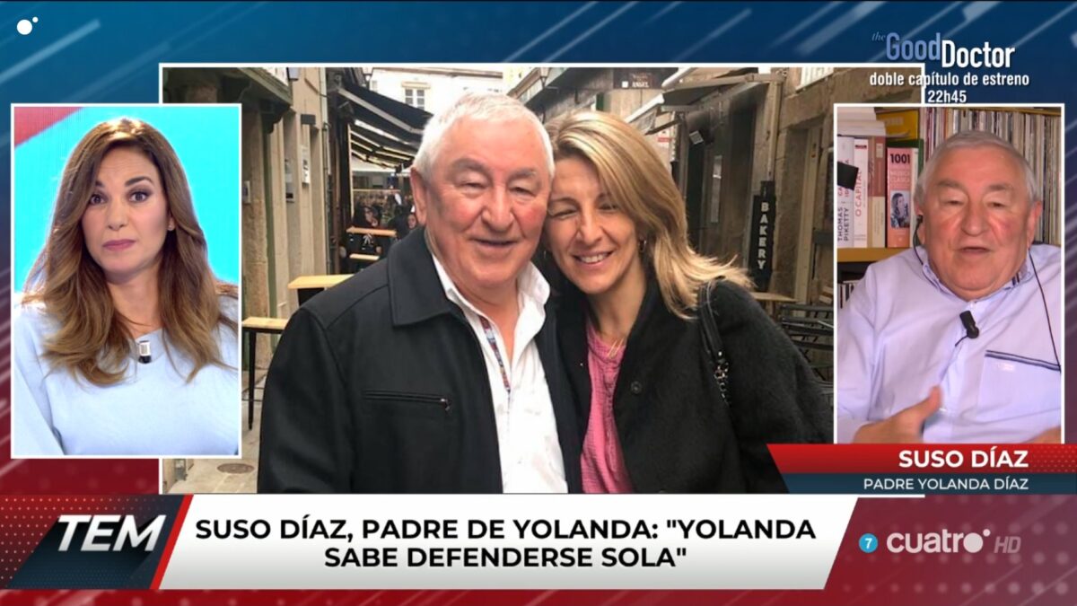 Suso Díaz, padre de Yolanda Díaz en el programa 'Todo es Mentira', de Cuatro