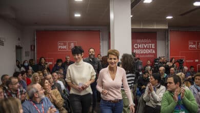 Chivite acusa a UPN de "hipócrita" y reitera que la Guardia Civil "no se irá de Navarra"