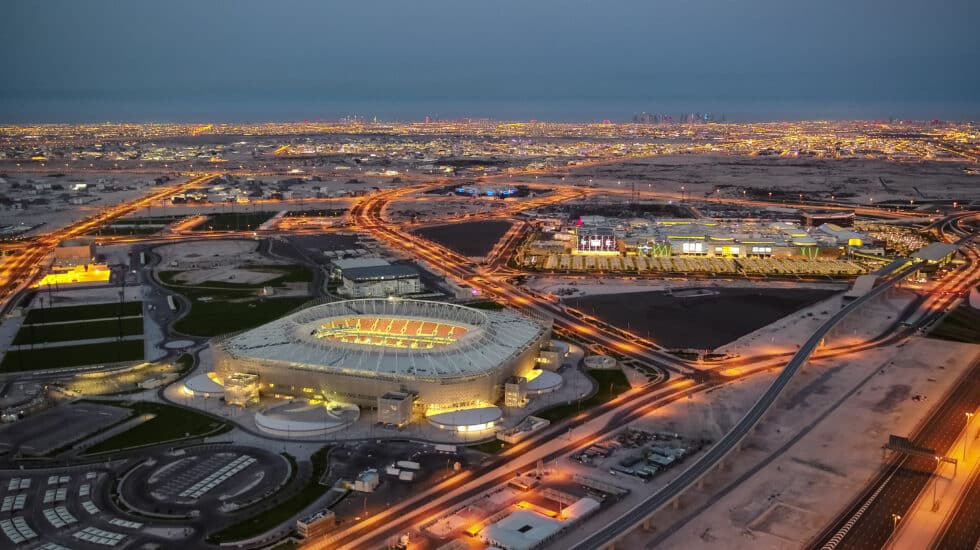 Estadio Áhmad bin Ali, en Rayán (Qatar), del Mundial de Qatar 2022 de fútbol