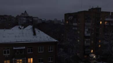 Oscuridad y nieve en Kiev: arranca una nueva fase de la guerra