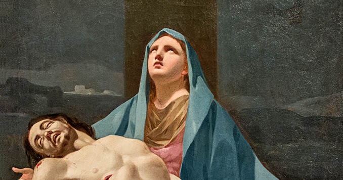 Una 'Piedad' inédita de Goya pintada en su juventud saldrá a subasta en 3 millones