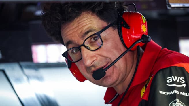 Mattia Binotto, ex director de la Scuderia Ferrari.