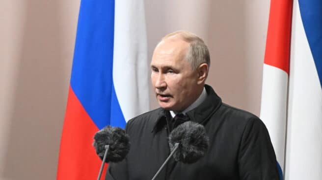 El líder ruso, Vladimir Putin, en Moscú