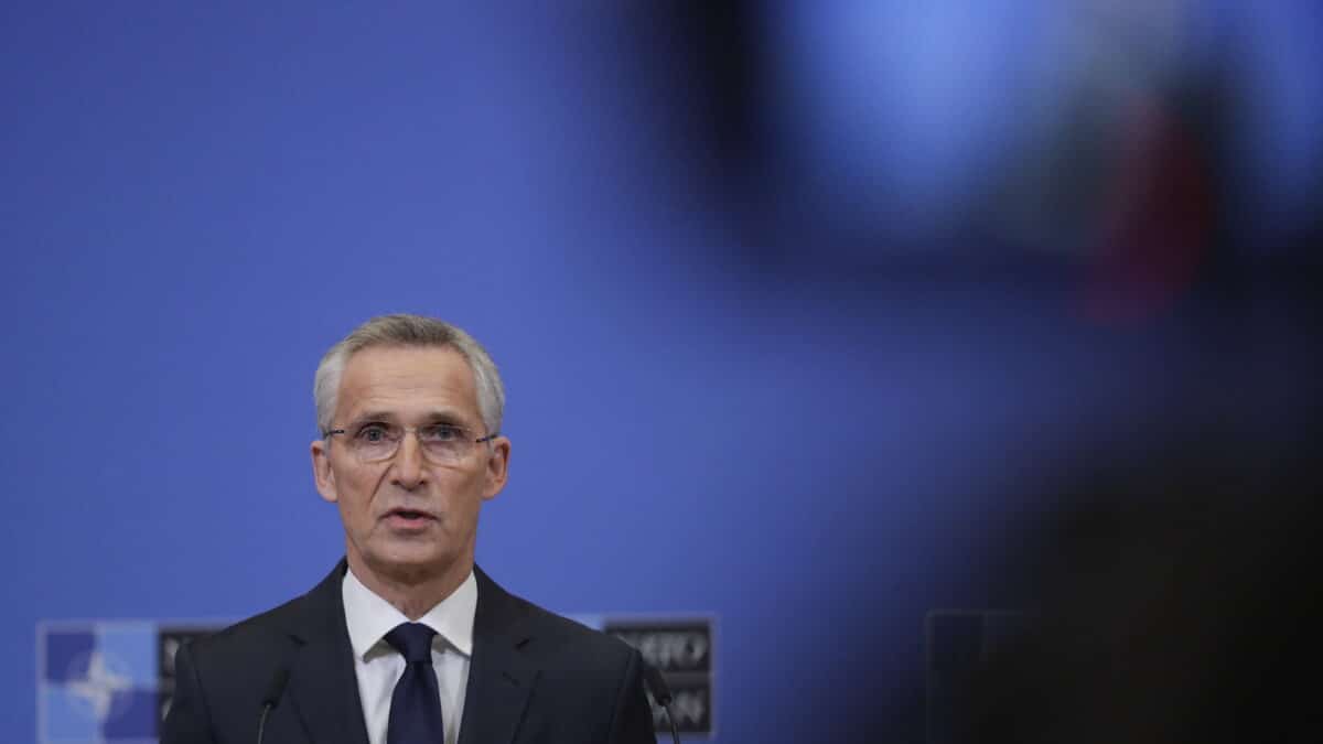 El secretario general de la OTAN, Jens Stoltenberg, en Bruselas