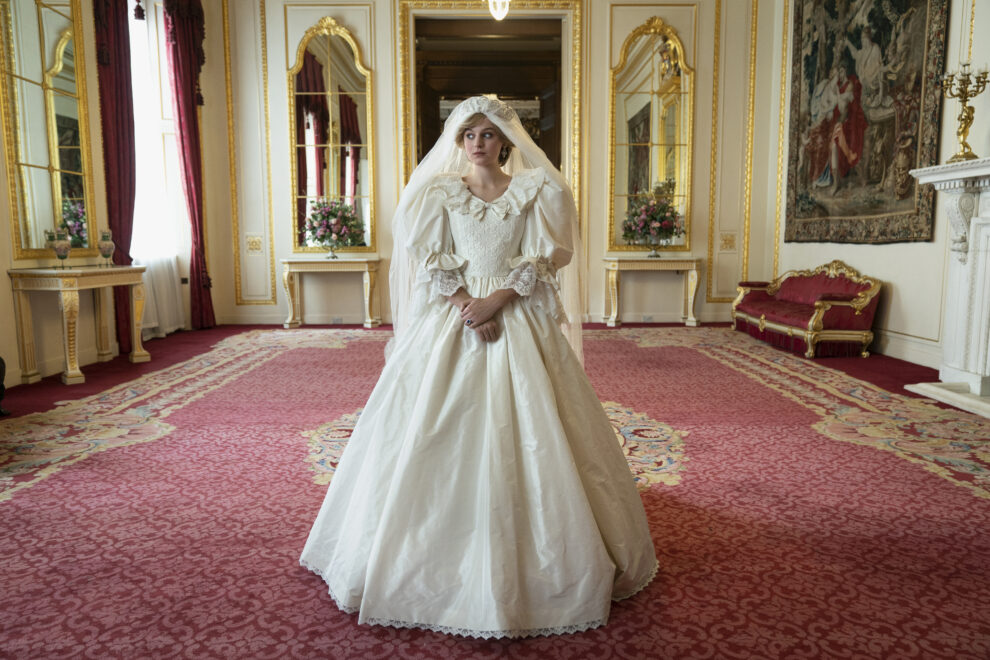 Lady Diana en Lancaster House en la 4ª temporada de 'The Crown'