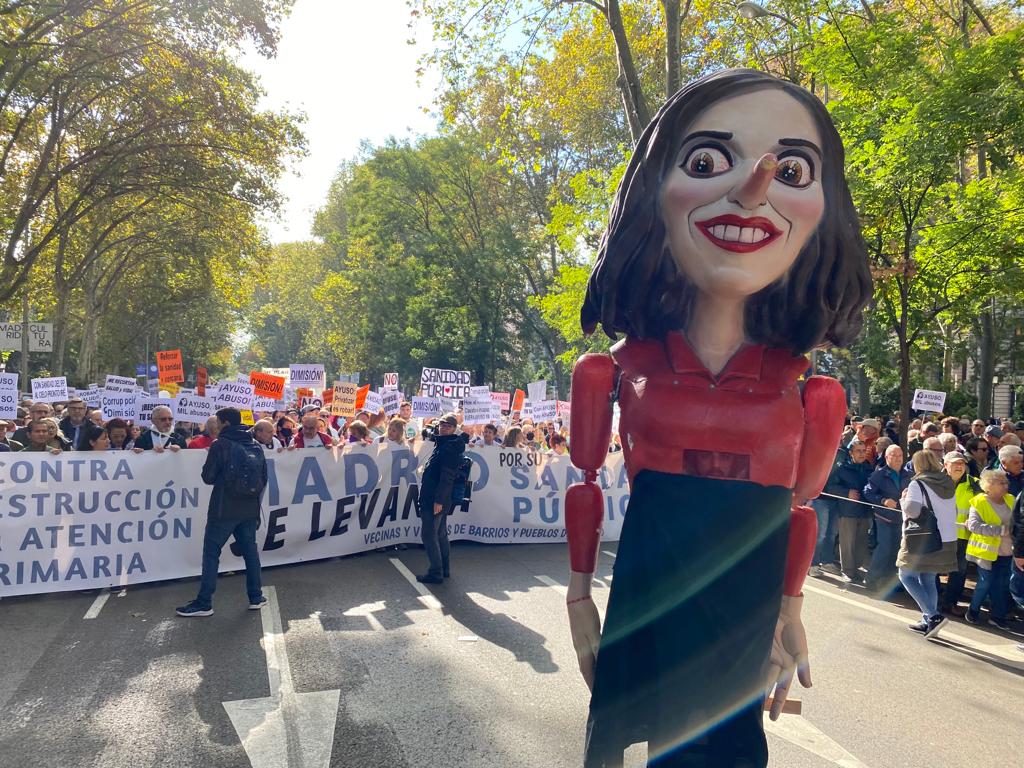 Manifestación Sanidad Pública Madrid