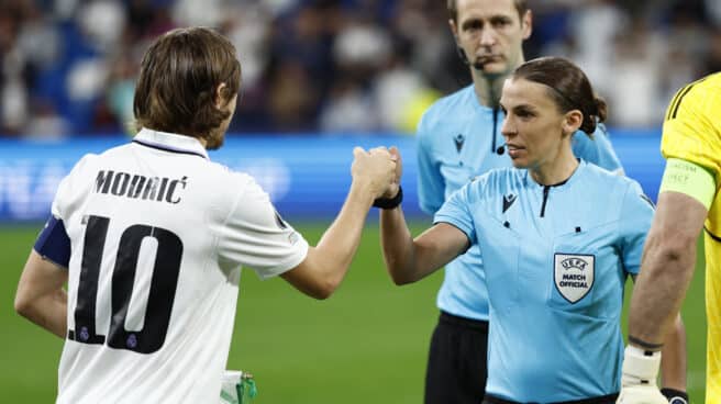 Luka Modric, capitán del Real Madrid frente al Celtic de Glasgow.