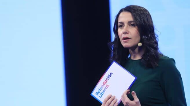 La presidenta de Ciudadanos (Cs), Inés Arrimadas, interviene en el acto el acto por las libertades "Prohibido prohibir" celebrado en Madrid La presidenta de Ciudadanos (Cs), Inés Arrimadas, interviene en el acto el acto por las libertades "Prohibido prohibir" celebrado en Madrid