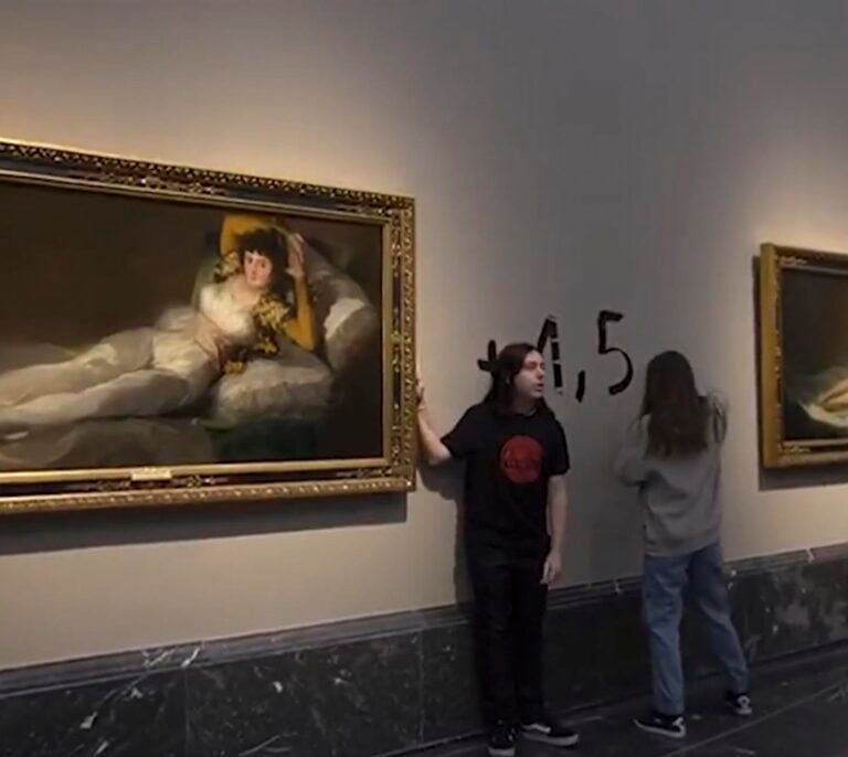 Los detenidos por el incidente del Prado tenían planos del museo con indicaciones de seguridad