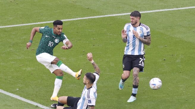 Al Dawsari anota el gol que pone por delante a Arabia Saudí contra Argentina en el Mundial de Qatar 2022 Al Dawsari anota el gol que pone por delante a Arabia Saudí contra Argentina en el Mundial de Qatar 2022