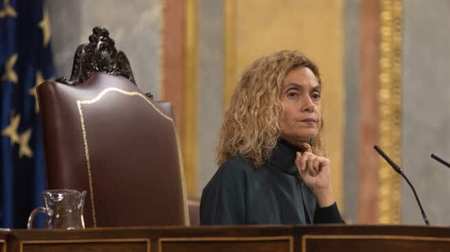 La presidenta del Congreso de los Diputados, Meritxell Batet, durante una sesión plenaria en el Congreso de los Diputados La presidenta del Congreso de los Diputados, Meritxell Batet, durante una sesión plenaria en el Congreso de los Diputados