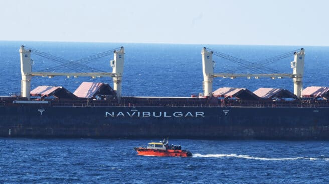 buque_segunda_caravana_barcos_transportan_granos_ucrania_llega_estrecho Un buque de la segunda caravana de barcos que transportan granos desde Ucrania llega al estrecho del Bósforo en Estambul