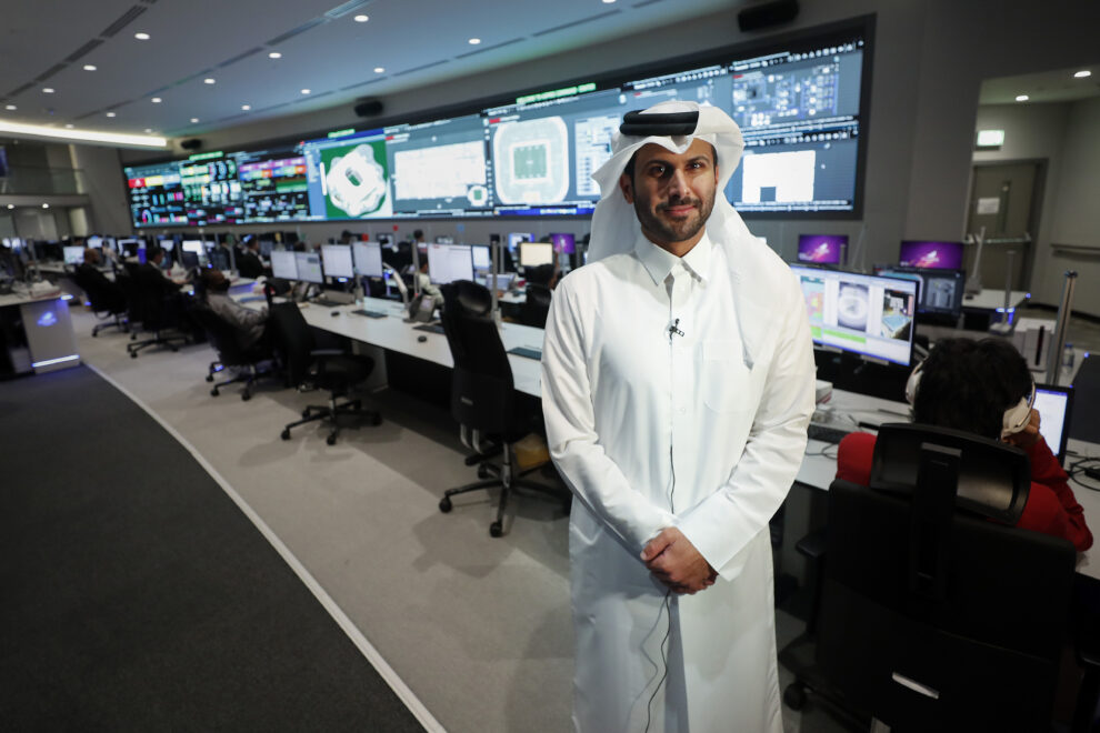 El director del Command and Control Centre, Hamad Ahmed al-Mohannadi.