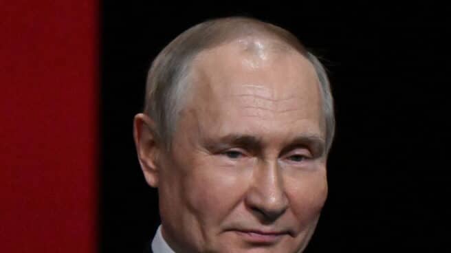 Russian President Putin at a ceremony to mark the 75th anniversary of FMBA