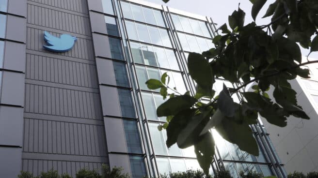 Twitter cierra su oficina en Bruselas Vista del edificio de Twitter en San Francisco
