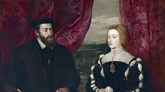 Carlos V e Isabel de Portugal, de Rubens.