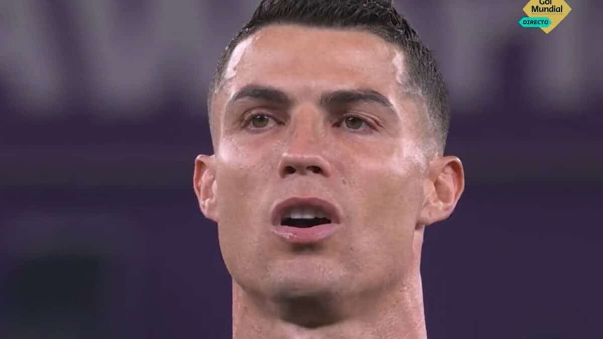 Cristiano Ronaldo se emociona con el himno de Portugal antes de su debut en el Mundial de Qatar 2022