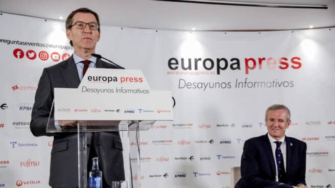 Alfonso Rueda protagoniza un desayuno informativo de Europa Press