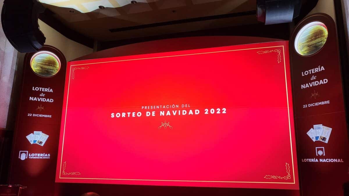 Nuevo anuncio de Lotería de Navidad 2022 en su presentación de noviembre