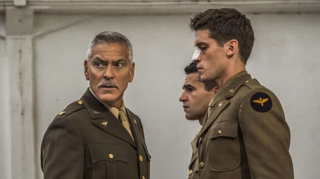 George Clooney en la miniserie 'Trampa 22'