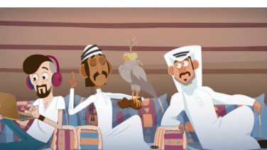 Del saludo a los 'patriarcas' a cómo las mujeres deben tomar café: lo que enseña 'Kawkabani' a los turistas de Qatar