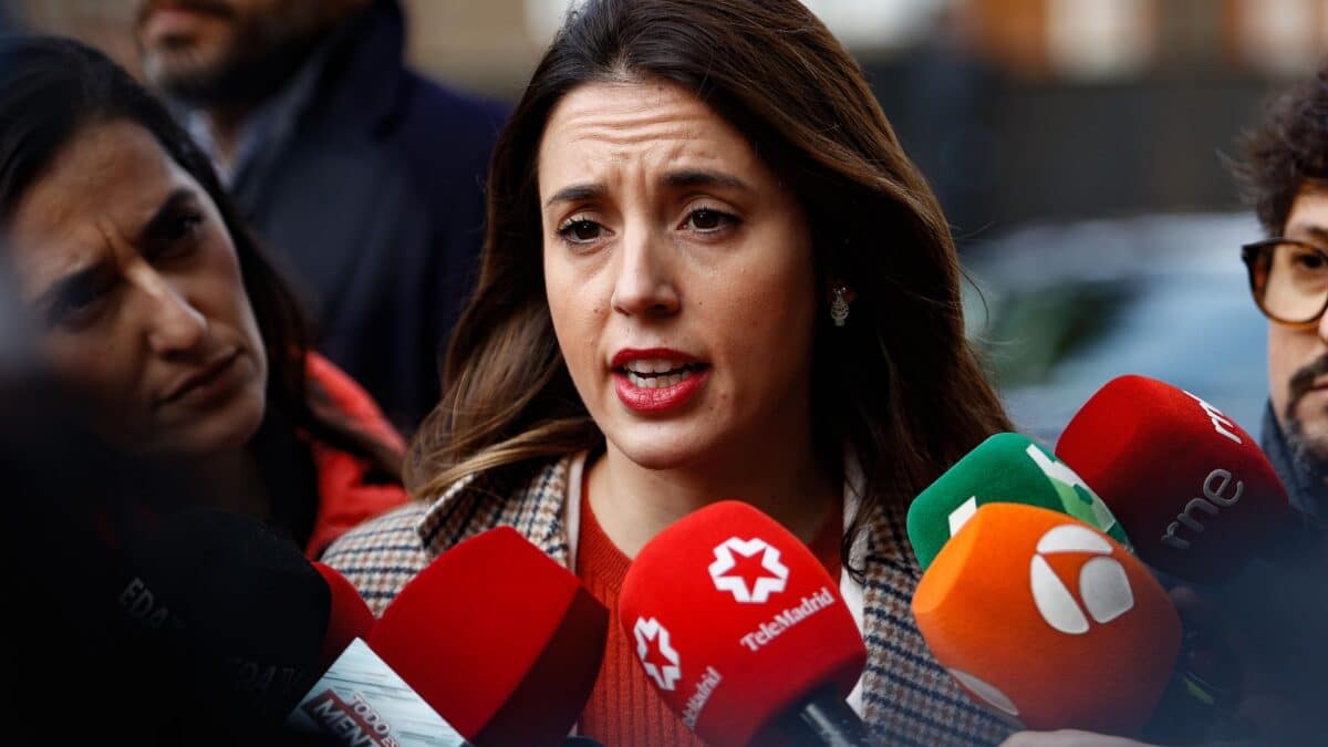 La ministra de Igualdad, Irene Montero.