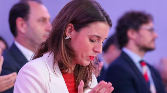 La ministra de Igualdad, Irene Montero, este miércoles en un acto. La ministra de Igualdad, Irene Montero, este miércoles en un acto.