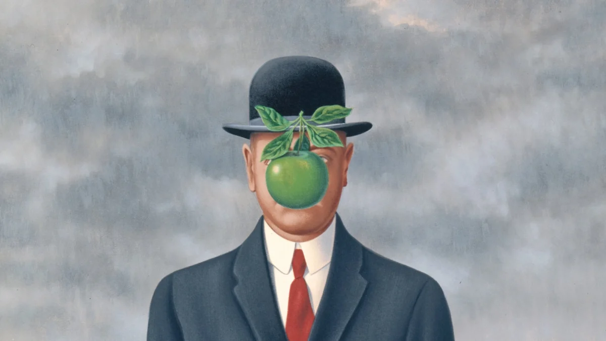 René Magritte, el surrealista de las manzanas y palomas como máscaras