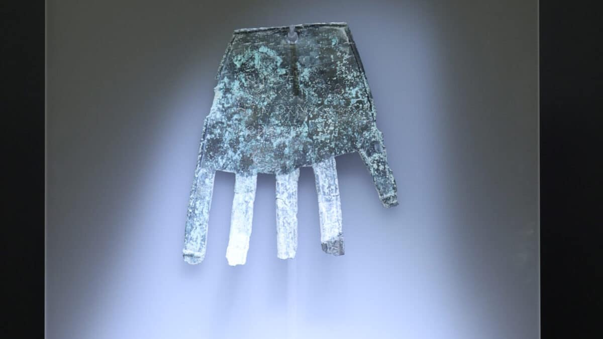 'La mano de Irulegi', el euskera escrito por los vascones hace 2.100 años