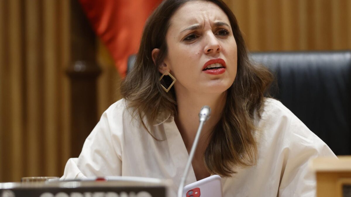 La ministra de Igualdad, Irene Montero, comparece en la comisión de seguimiento del Pacto de Violencia de Género, este miércoles en el Congreso