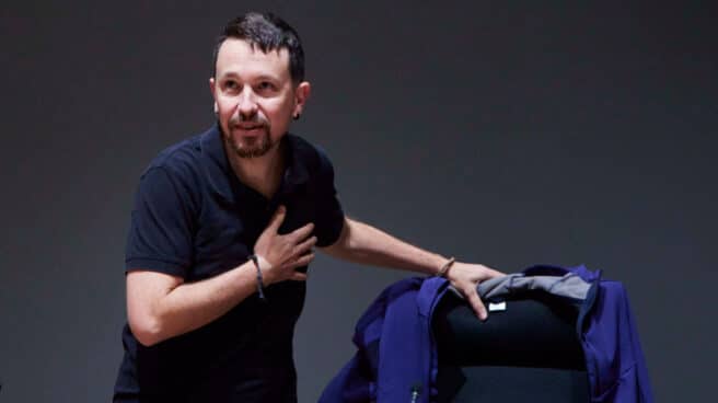 El exlíder de Podemos Pablo Iglesias, durante la presentación de su libro 'Medios y cloacas'. El exlíder de Podemos Pablo Iglesias, durante la presentación de su libro 'Medios y cloacas'.