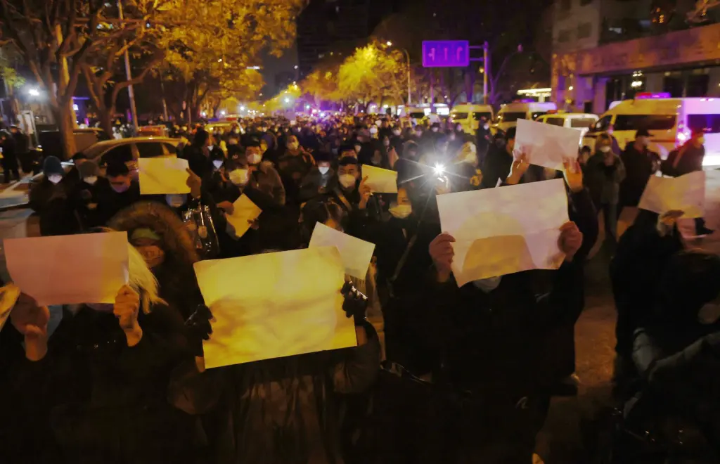Las protestas contra la política 'cero covid' en China llegan a las calles de Pekín