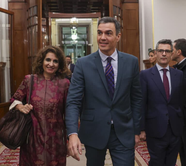 Bolaños, Montero y Albares, los ministros de la carpeta catalana
