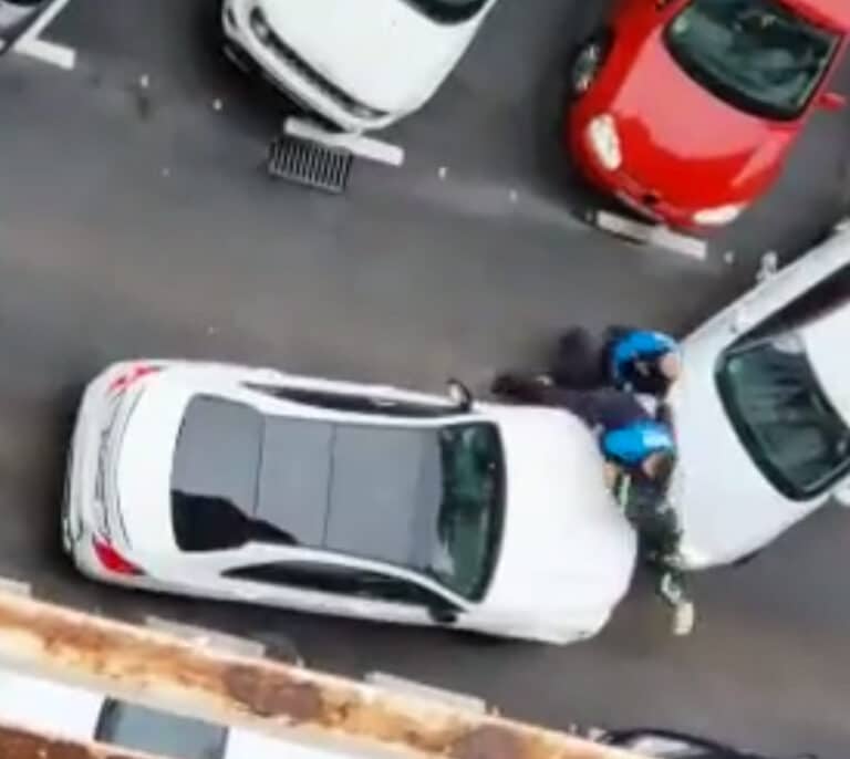 Tiroteo en Alcorcón: agentes de policía disparan a un coche para impedir su fuga tras saltarse un control