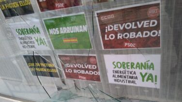 La sede de Vox en Zamora amanece con los cristales rotos