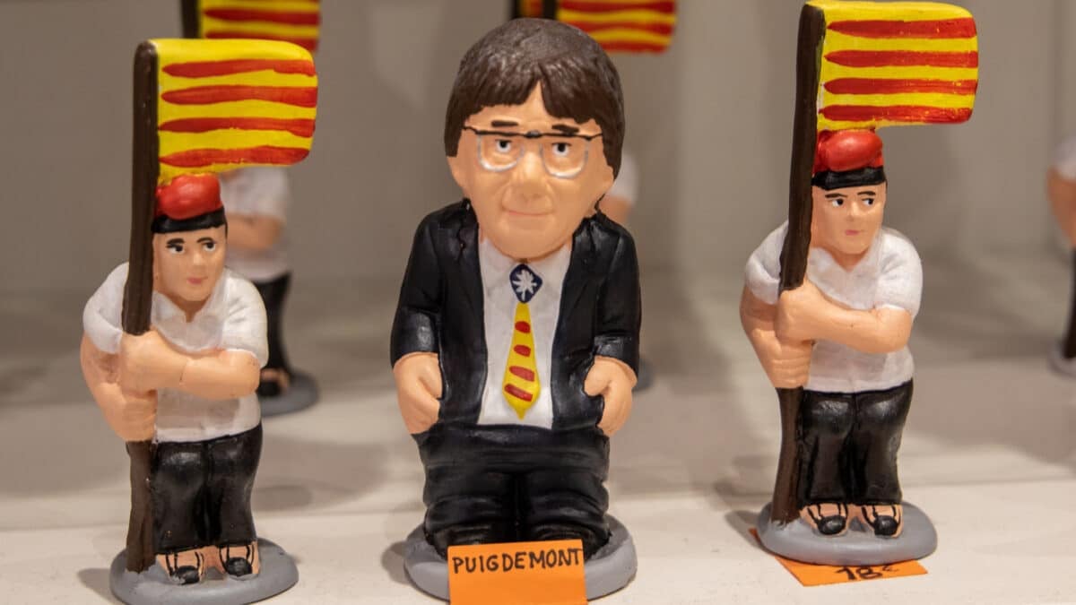 Caganer de Puigdemont, uno de las figuras más demandadas