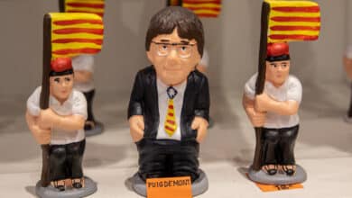 Los 'caganers' catalanes se instalan a 200 metros de la Puerta del Sol