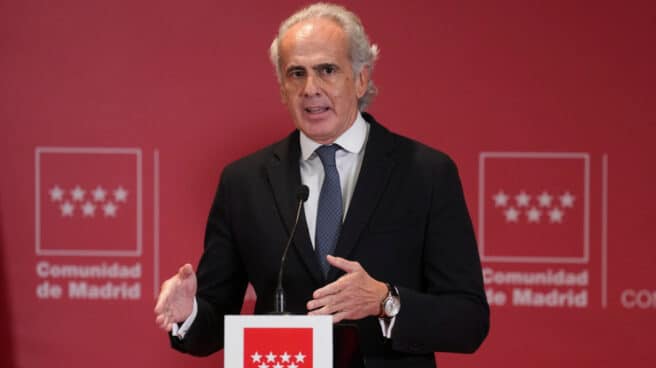 162759628cd8c62fd12d8ea4348fd946bf00f858w (1) El consejero de Sanidad de la Comunidad de Madrid, Enrique Ruiz Escudero