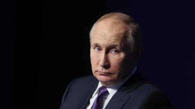 Russian President Putin attends the 10th National Congress of Judges in Moscow