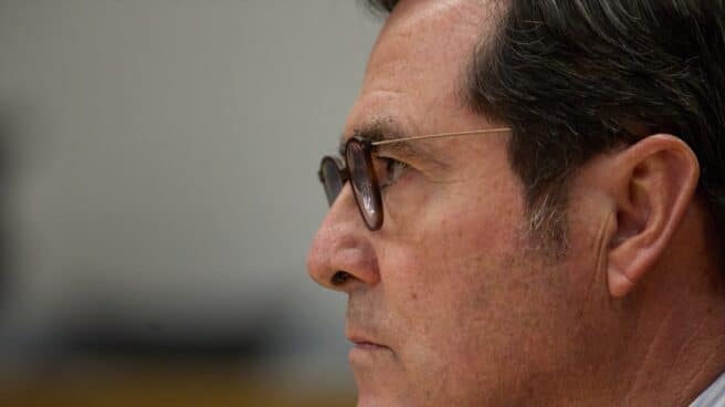 Garamendi reordena la cúpula de la CEOE El presidente de la Confederación Española de Organizaciones Empresariales (CEOE), Antonio Garamendi, durante la inauguración de un foro.