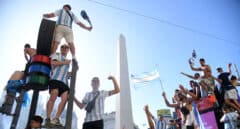La selección argentina se resiste a celebrar su victoria en la Casa Rosada