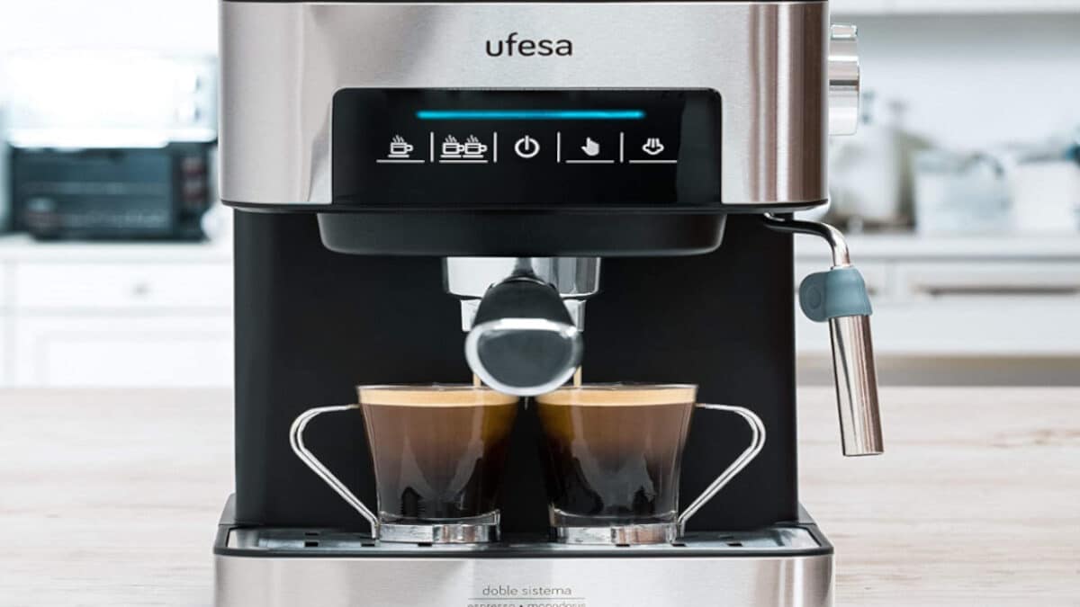 Cafetera Ufesa con descuento en Amazon