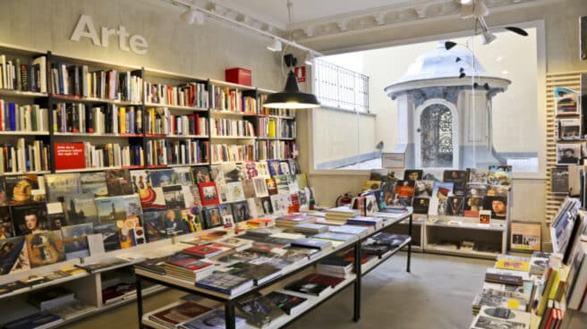 Sección de arte de la librería Sección de arte de la librería