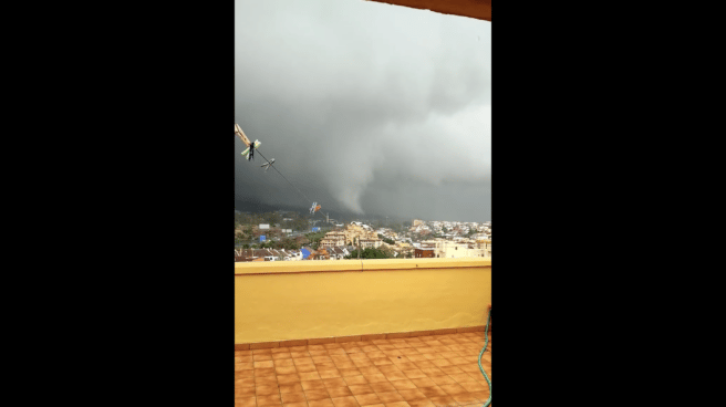 Tornado en Marbella