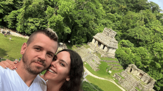 Cristina Pedroche y David Muñoz de viaje en México Cristina Pedroche y David Muñoz de viaje en México