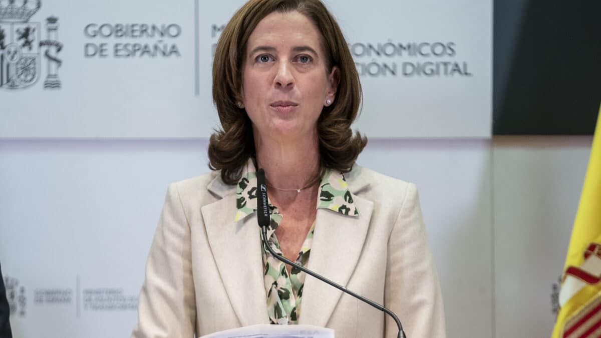 La presidenta de AEB, Alejandra Kindelán