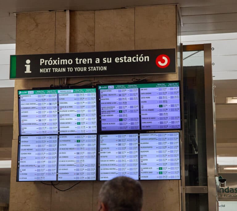 Los trenes de Cercanías no harán parada en Sol entre las 18 horas y las 21 hasta el 11 de diciembre
