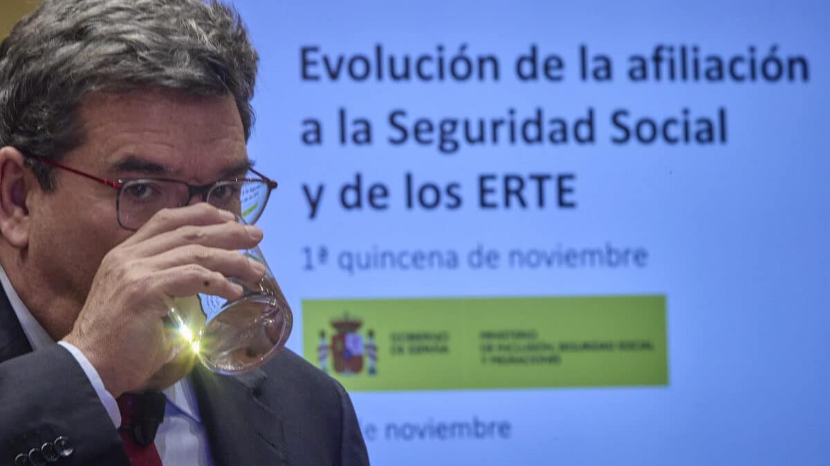 El ministro de Inclusión, Seguridad Social y Migraciones, José Luis Escrivá.