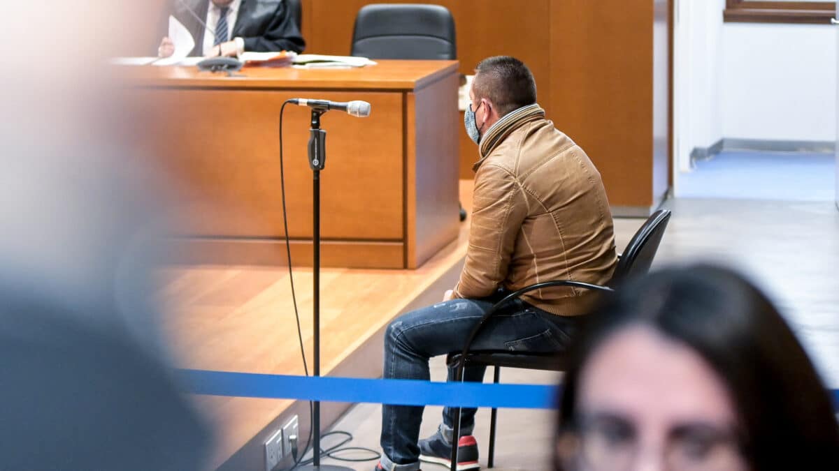 José Enrique Abuín, 'El Chicle', en la Audiencia Provincial de A Coruña, a 22 de noviembre de 2022