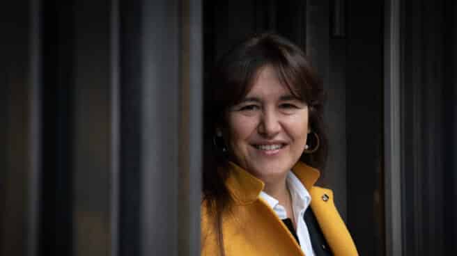 La presidenta de Junts y expresidenta del Parlament de Cataluña, Laura Borràs.
